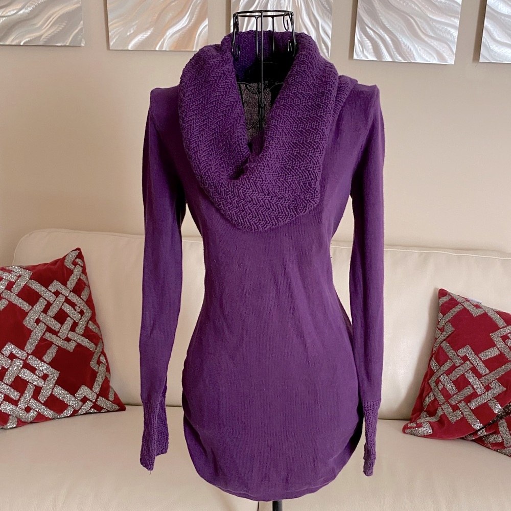 Calvin Klein | Purple sweater dress